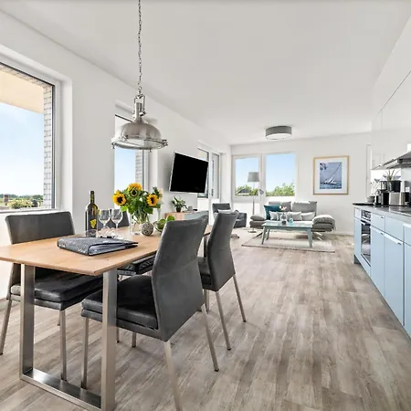 Beachterraceone - Eg, Meerblick, Terrasse, Kamin, Sauna Olpenitz Exterior photo