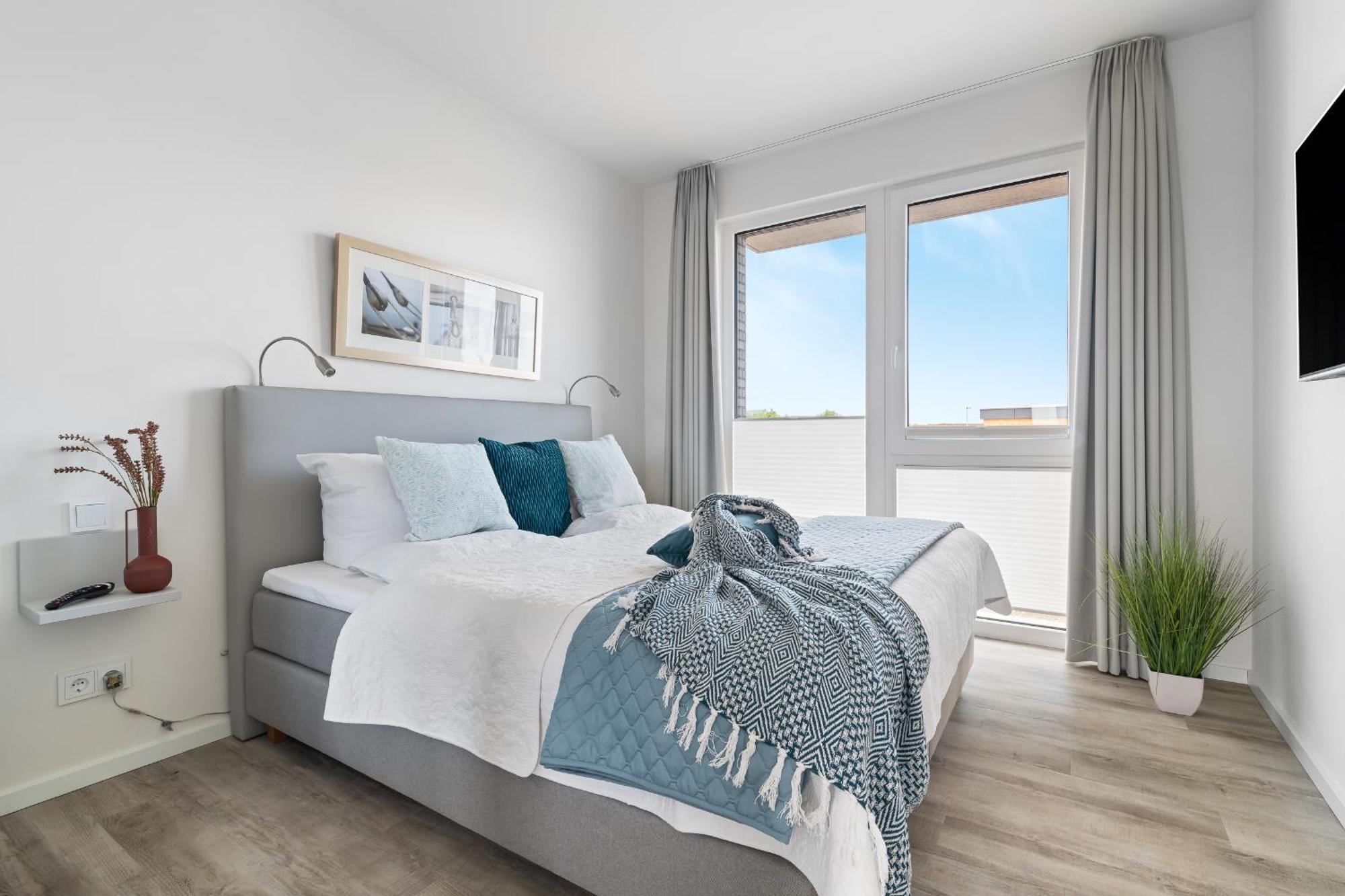Apartment Beachterraceone - Eg, Meerblick, Terrasse, Kamin, Sauna Olpenitz