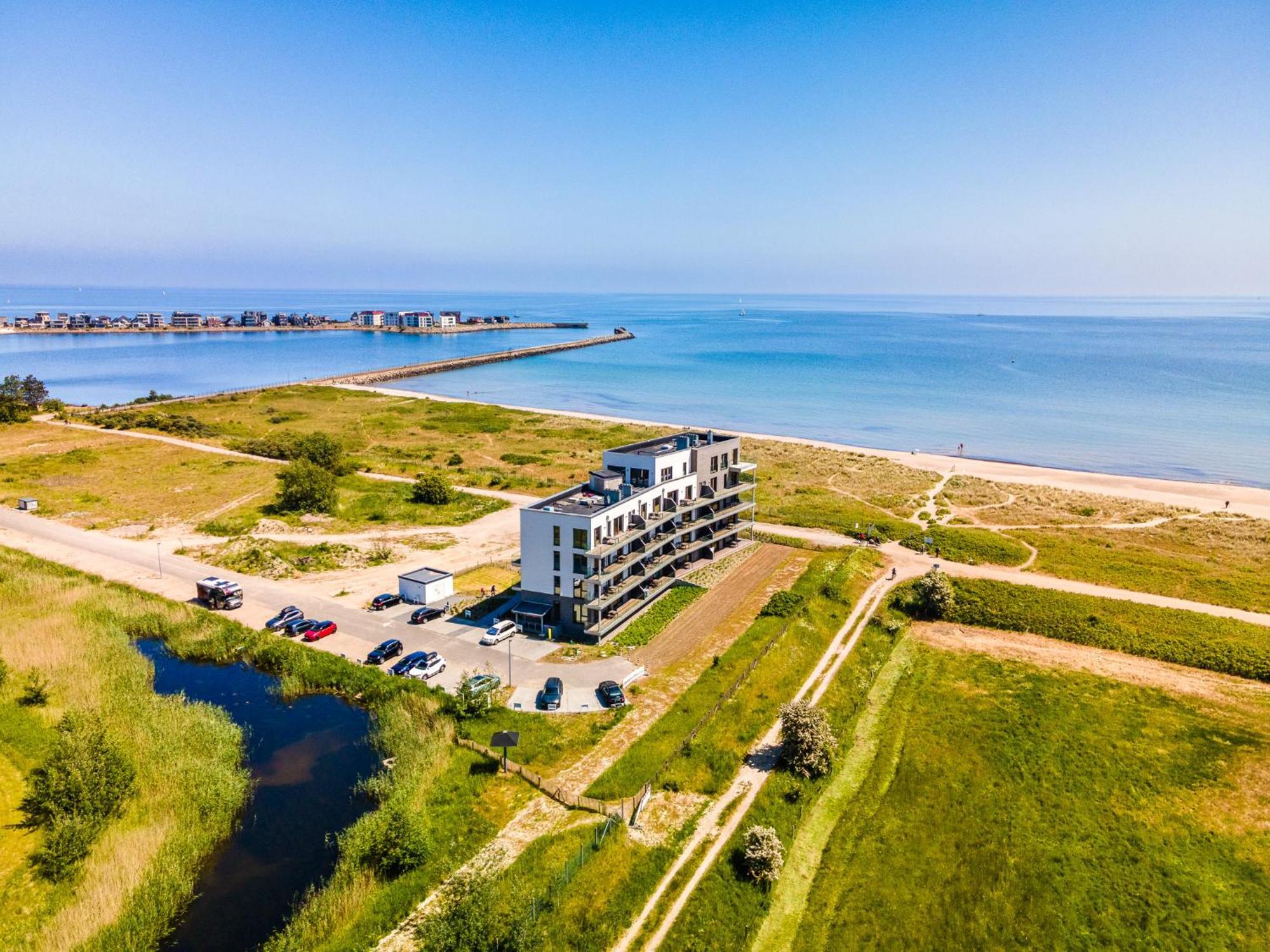 Beachterraceone - Eg, Meerblick, Terrasse, Kamin, Sauna Apartment *